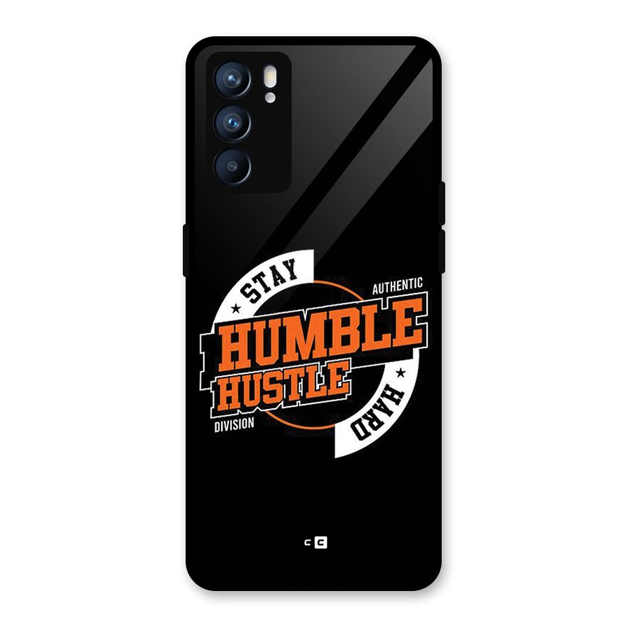 Humble Hustle Glass Back Case for Oppo Reno6 5G