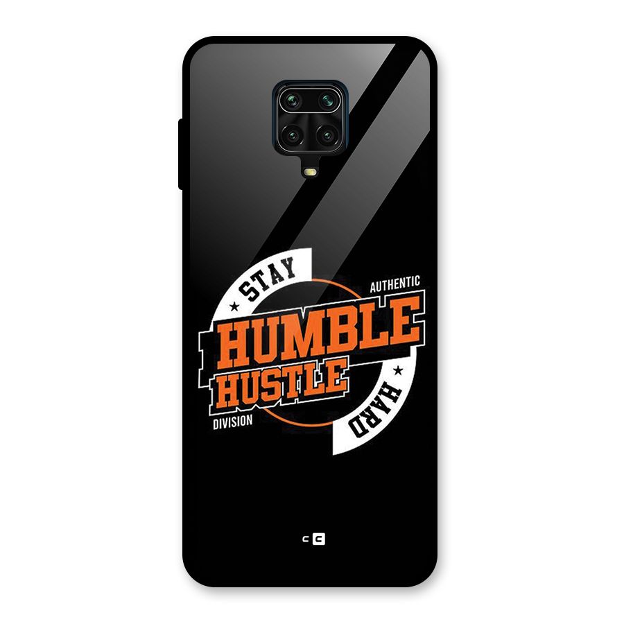 Humble Hustle Glass Back Case for Poco M2 Pro
