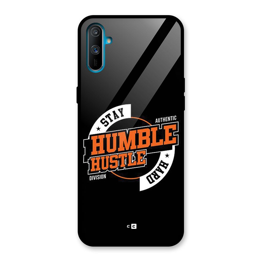Humble Hustle Glass Back Case for Realme C3