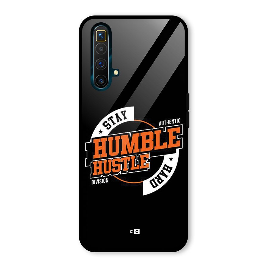 Humble Hustle Glass Back Case for Realme X3