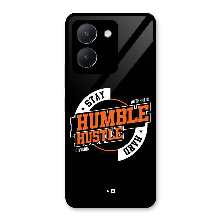 Humble Hustle Glass Back Case for Vivo Y36