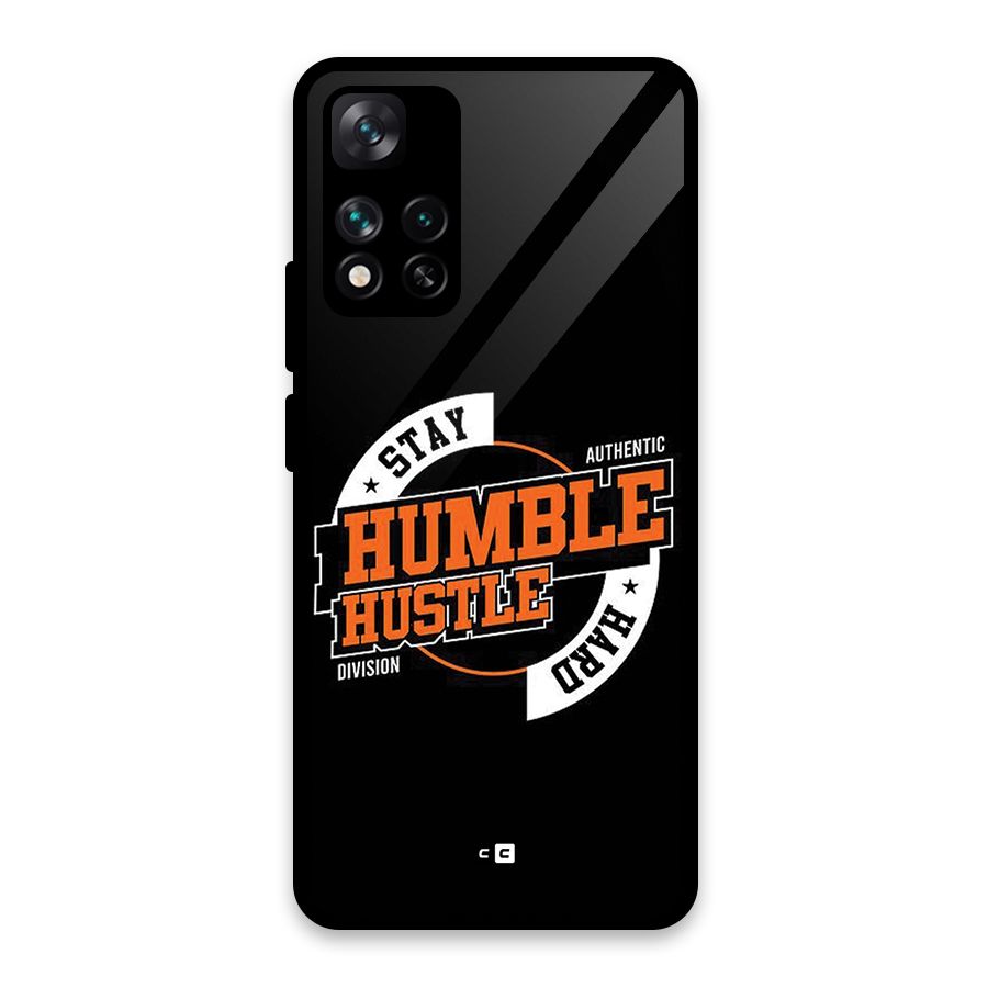Humble Hustle Glass Back Case for Xiaomi 11i 5G