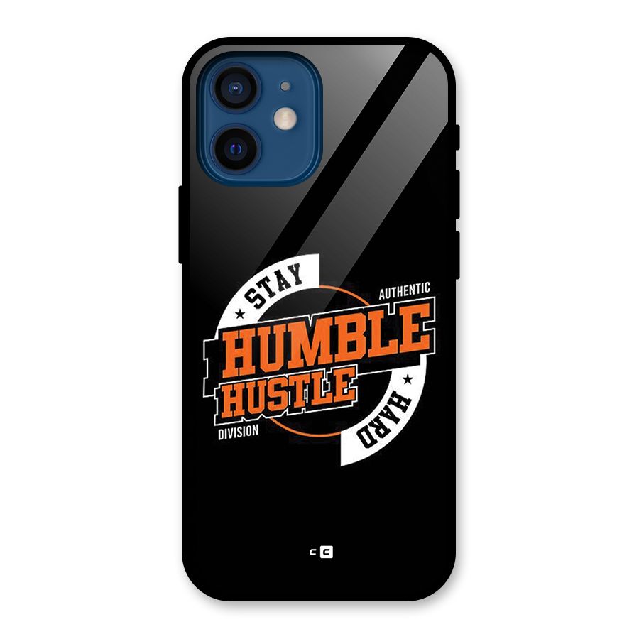 Humble Hustle Glass Back Case for iPhone 12 Mini