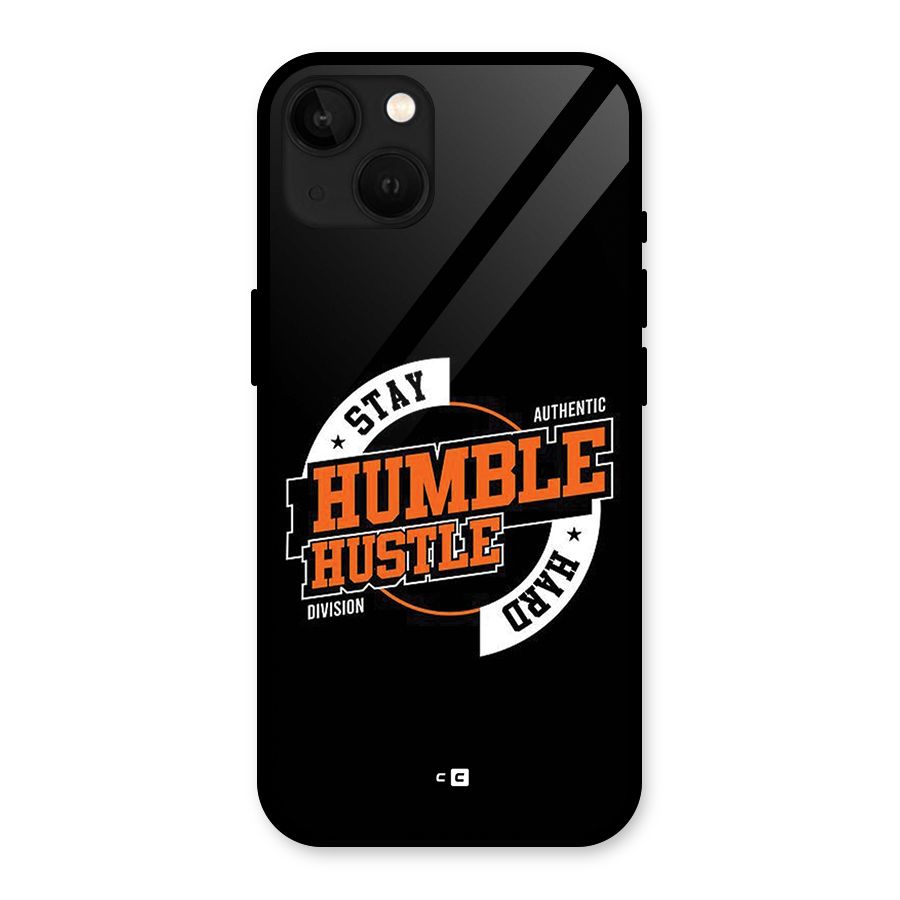 Humble Hustle Glass Back Case for iPhone 13