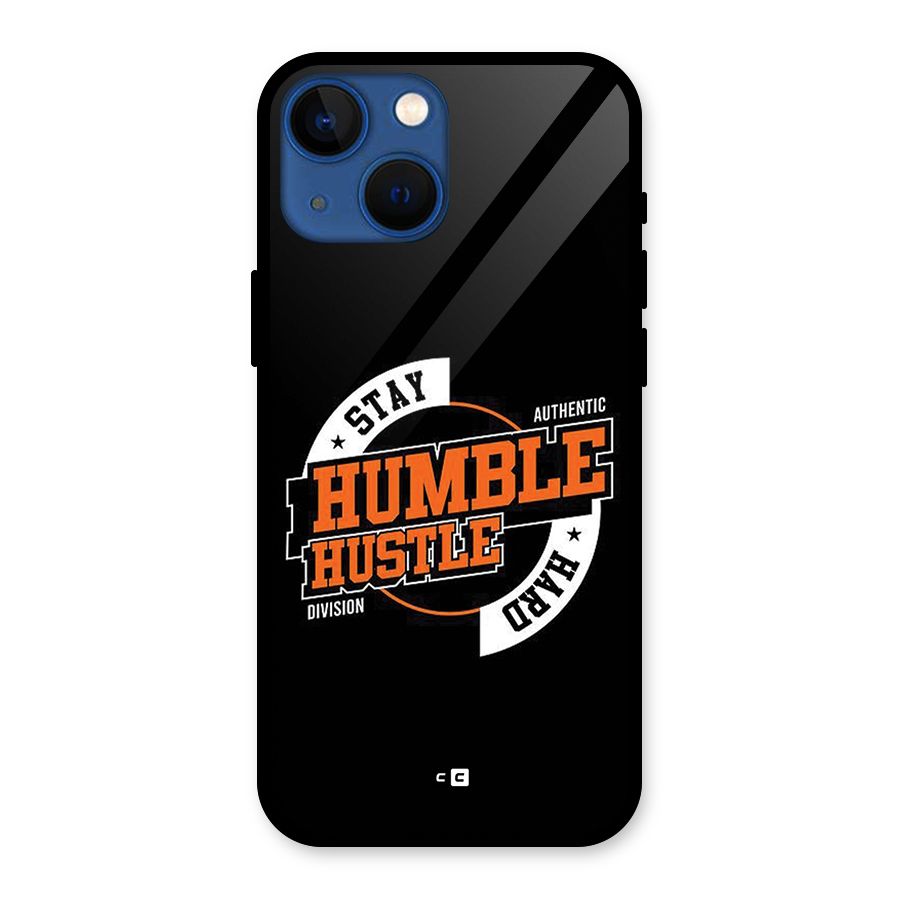 Humble Hustle Glass Back Case for iPhone 13 Mini