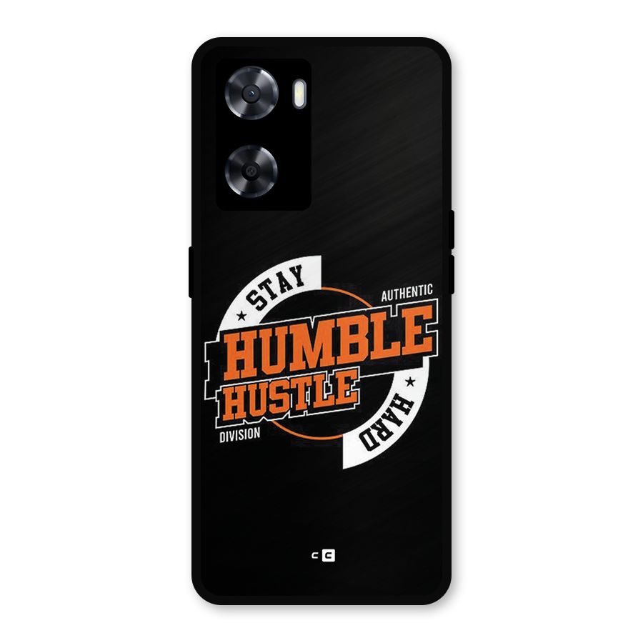 Humble Hustle Metal Back Case for OnePlus Nord N20 SE