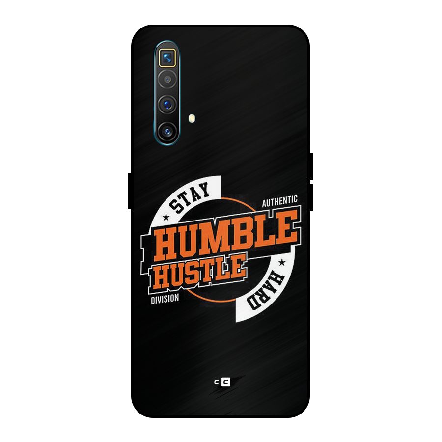 Humble Hustle Metal Back Case for Realme X3
