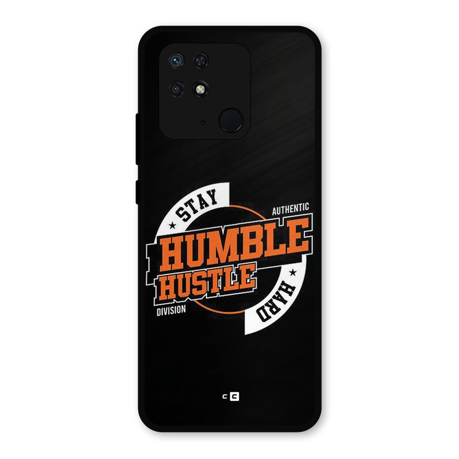 Humble Hustle Metal Back Case for Redmi 10