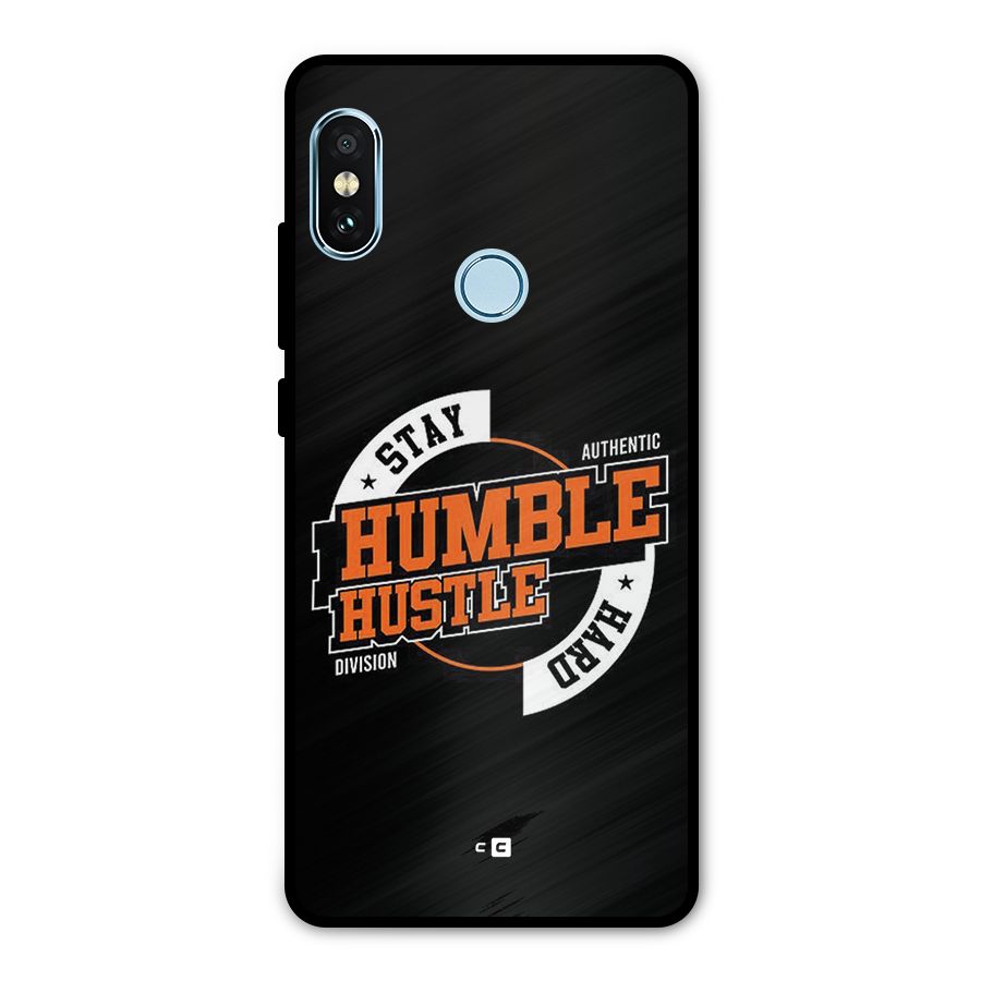 Humble Hustle Metal Back Case for Redmi Note 5 Pro