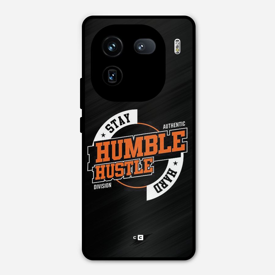Humble Hustle Metal Back Case for iQOO 12