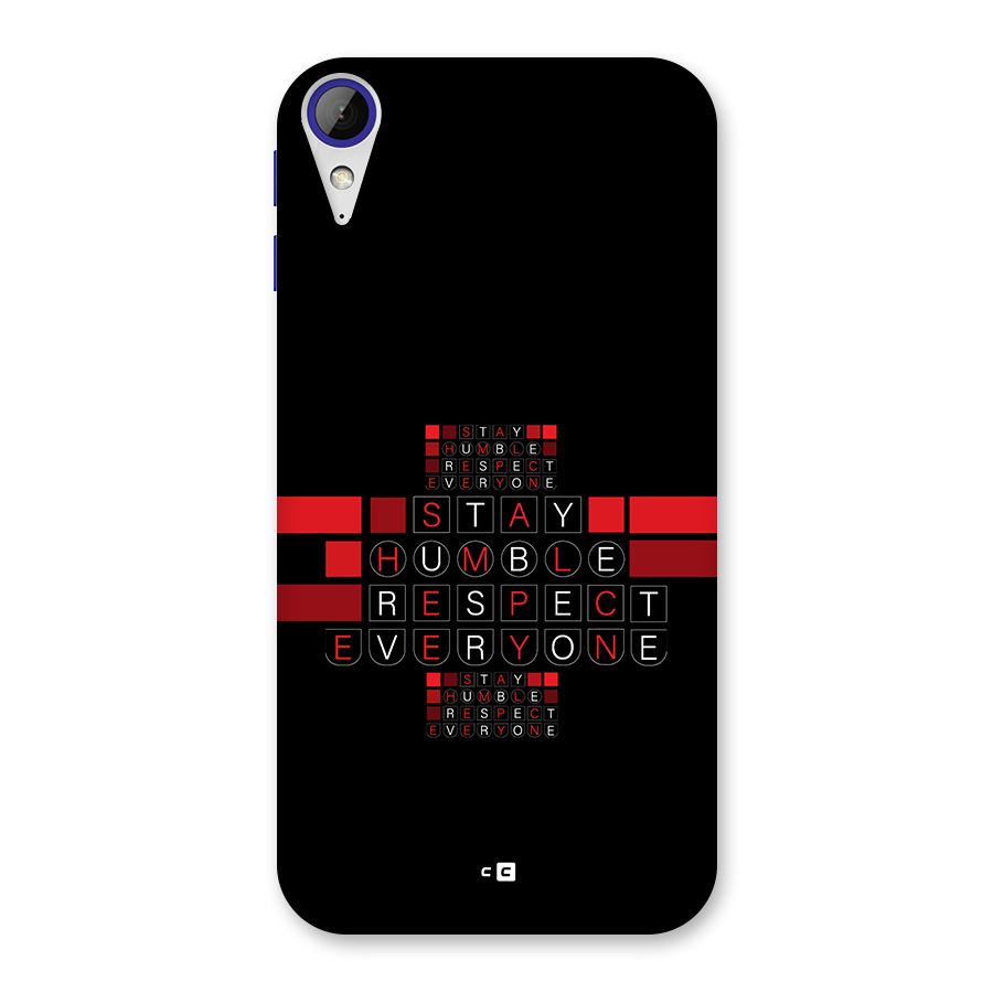 Humble Respect Back Case for Desire 830
