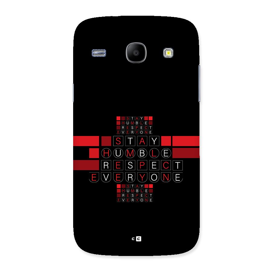Humble Respect Back Case for Galaxy Core