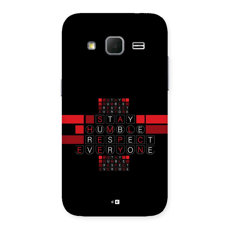 Humble Respect Back Case for Galaxy Core Prime