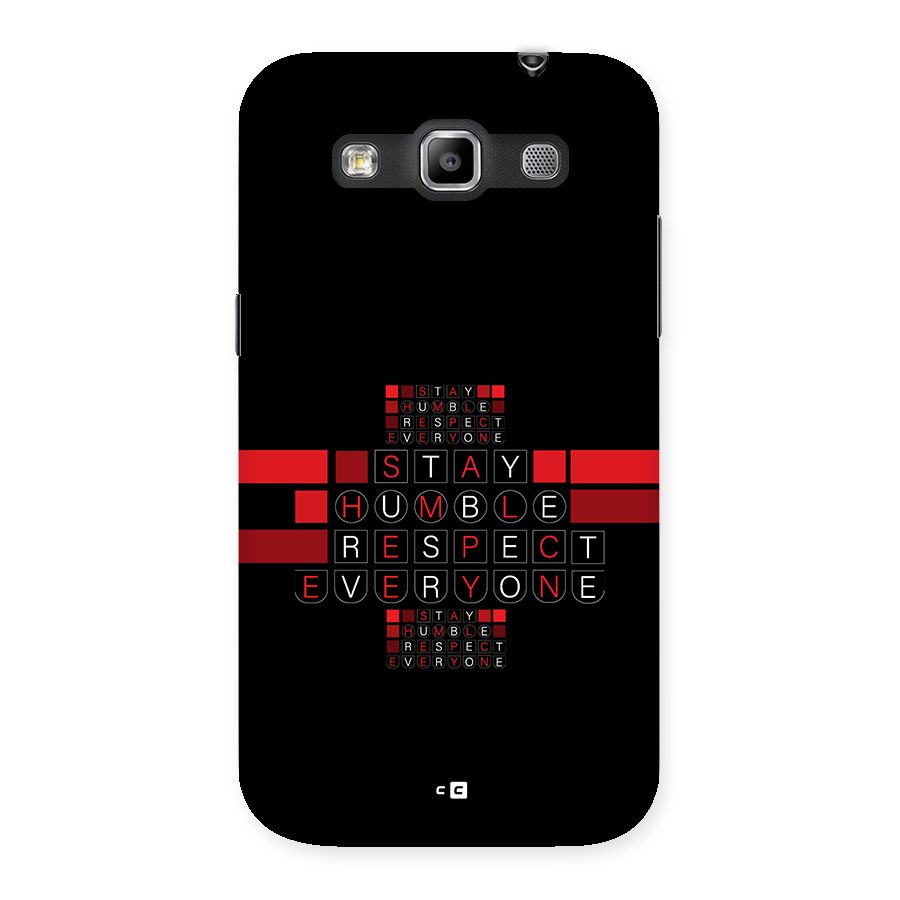 Humble Respect Back Case for Galaxy Grand Quattro