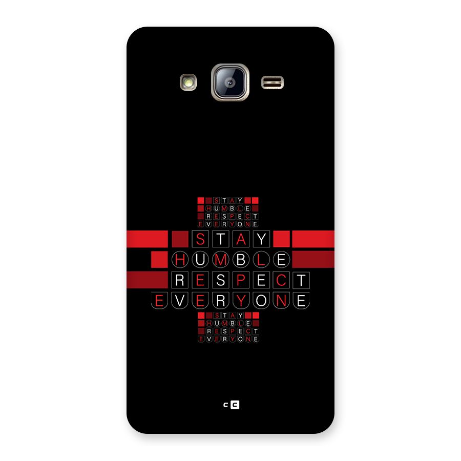 Humble Respect Back Case for Galaxy On5