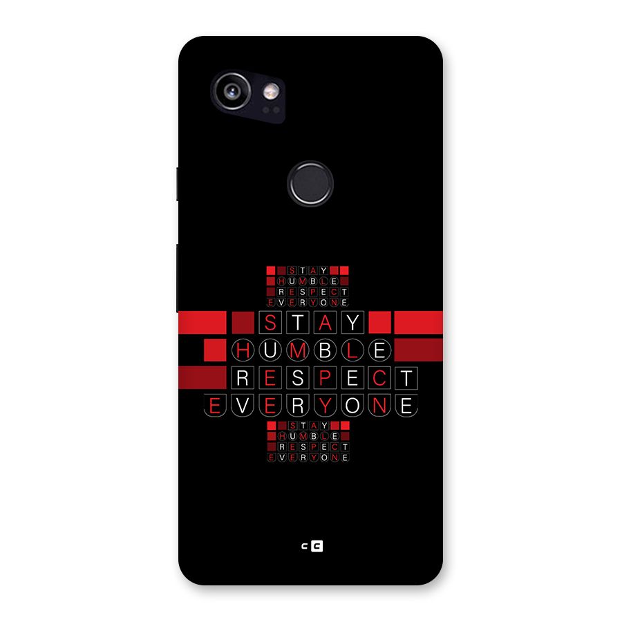Humble Respect Back Case for Google Pixel 2 XL