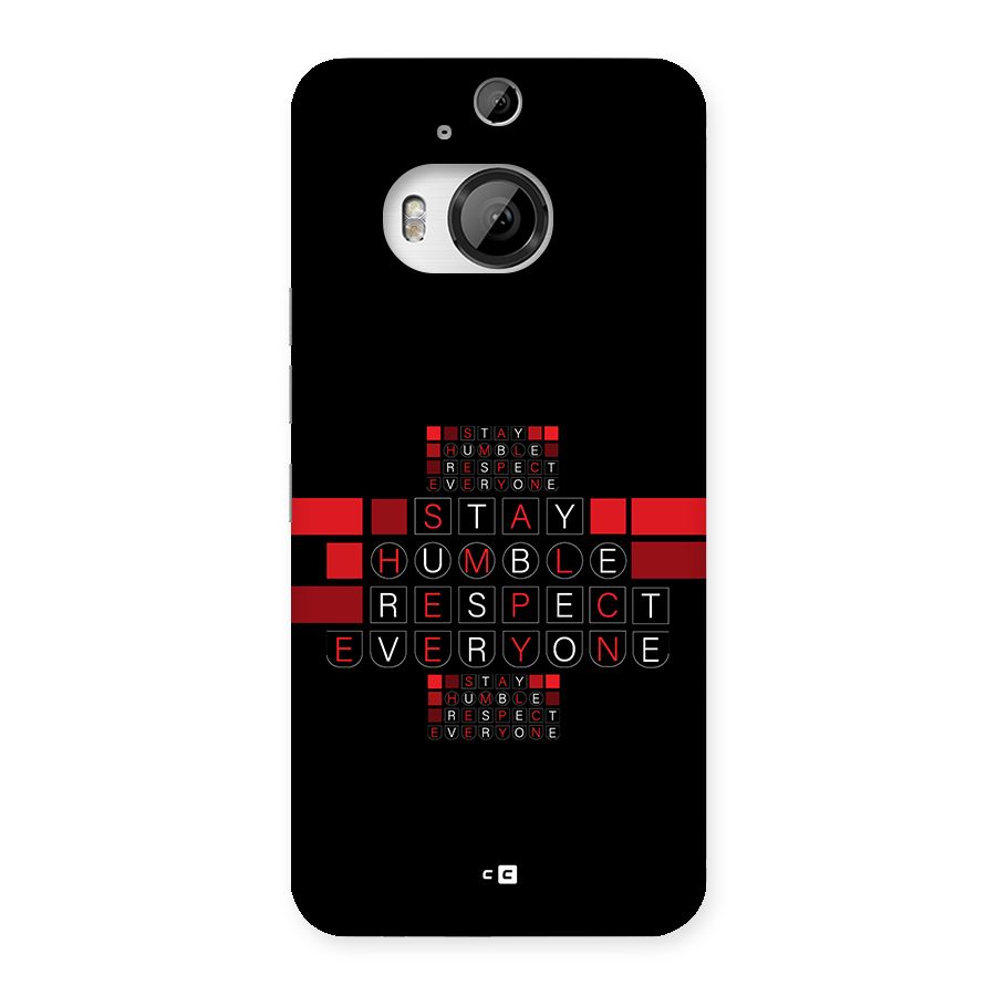Humble Respect Back Case for HTC One M9 Plus