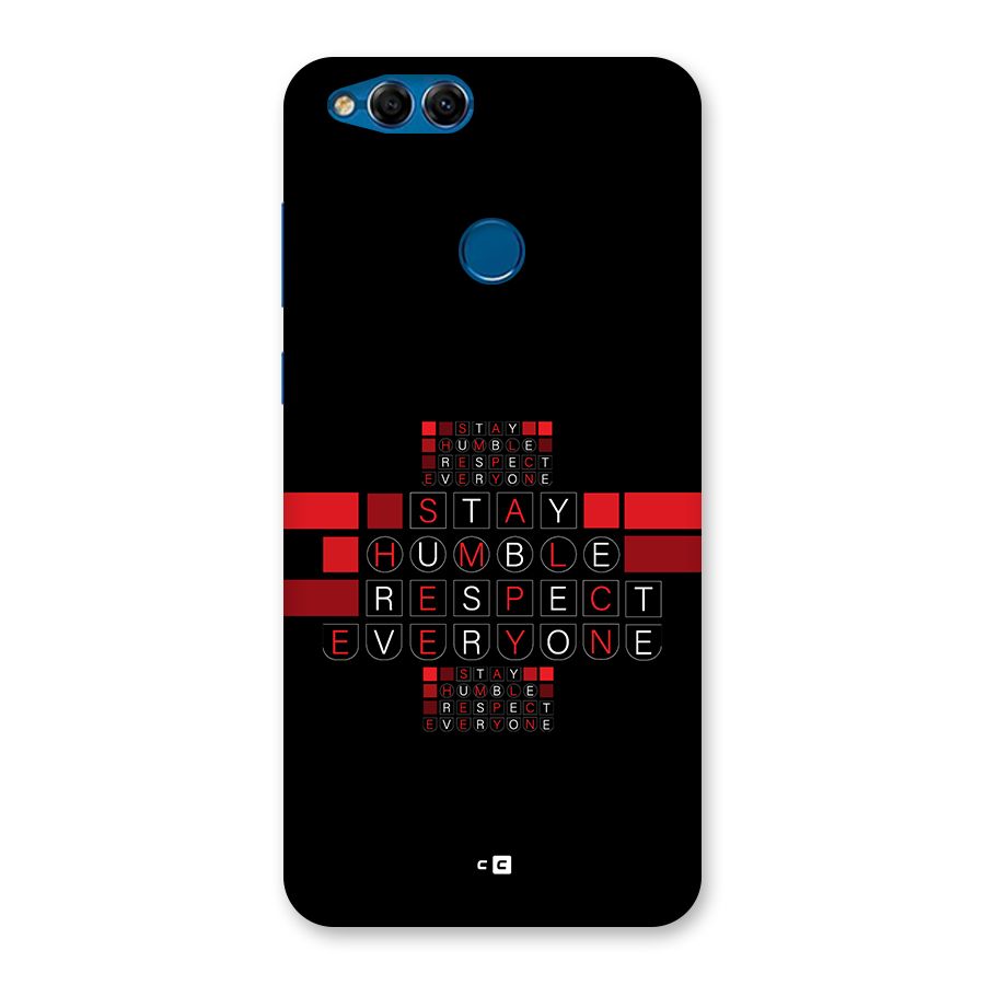 Humble Respect Back Case for Honor 7X