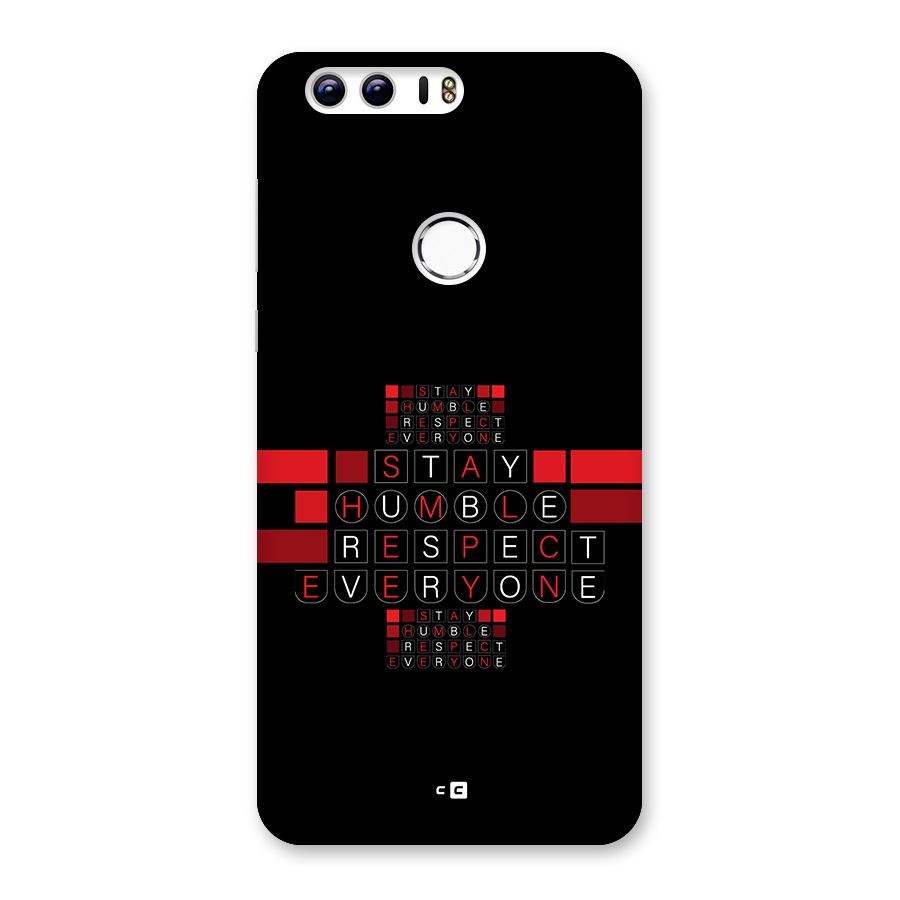 Humble Respect Back Case for Honor 8