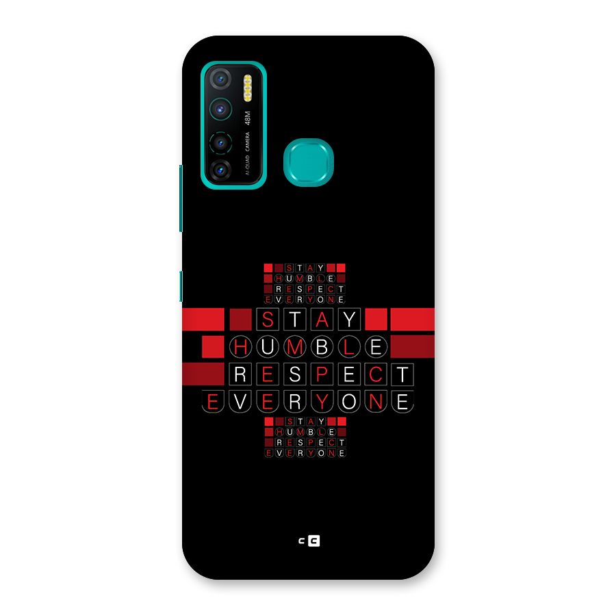 Humble Respect Back Case for Infinix Hot 9 Pro