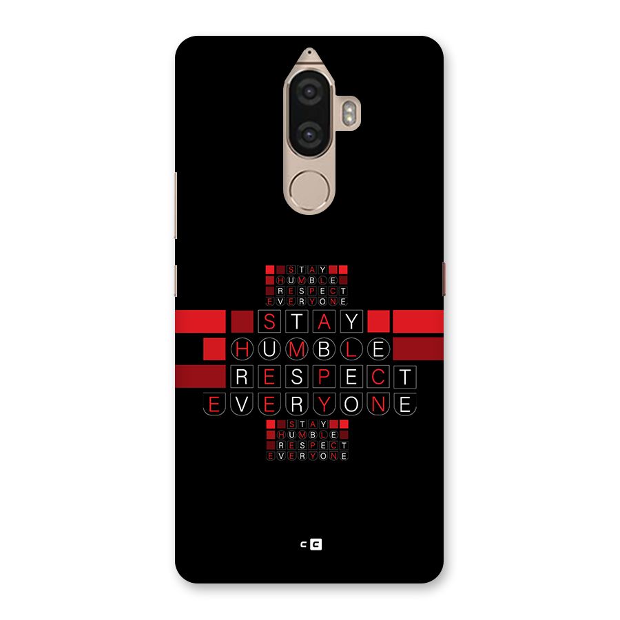 Humble Respect Back Case for Lenovo K8 Note