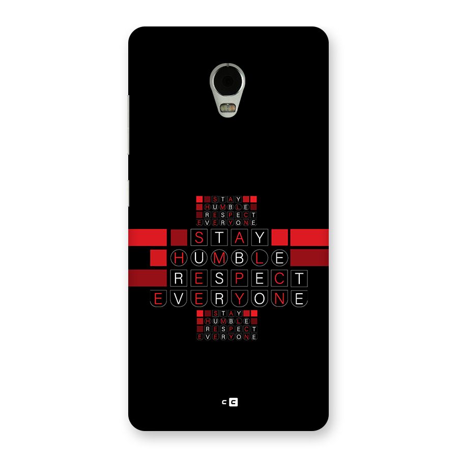 Humble Respect Back Case for Lenovo Vibe P1