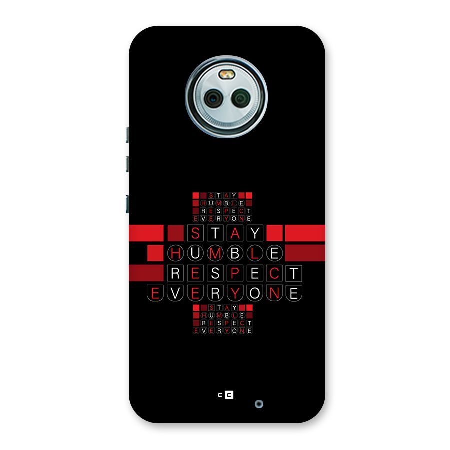 Humble Respect Back Case for Moto X4