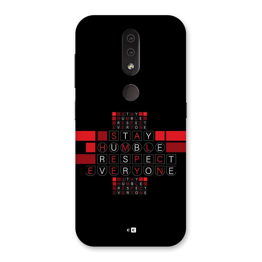 Humble Respect Back Case for Nokia 4.2