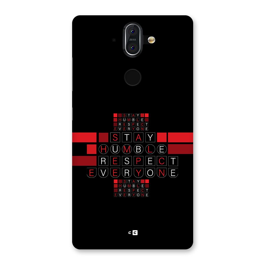 Humble Respect Back Case for Nokia 8 Sirocco