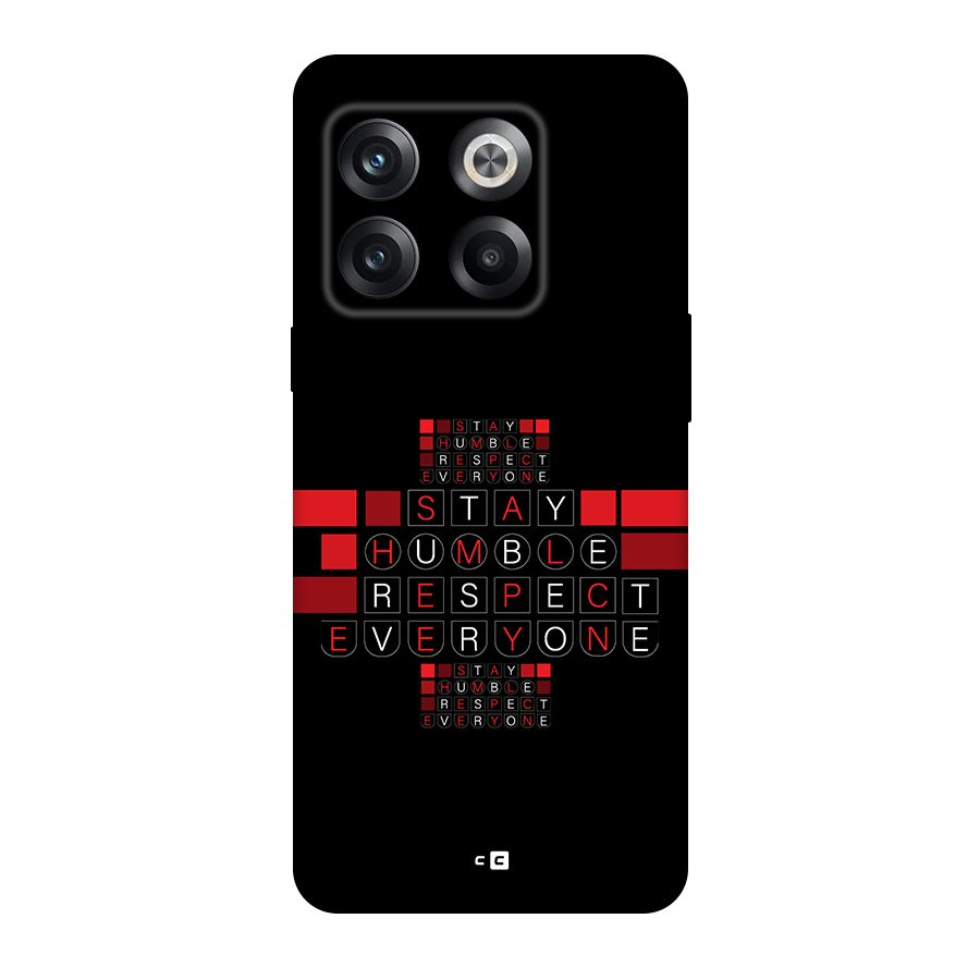 Humble Respect Back Case for OnePlus 10T