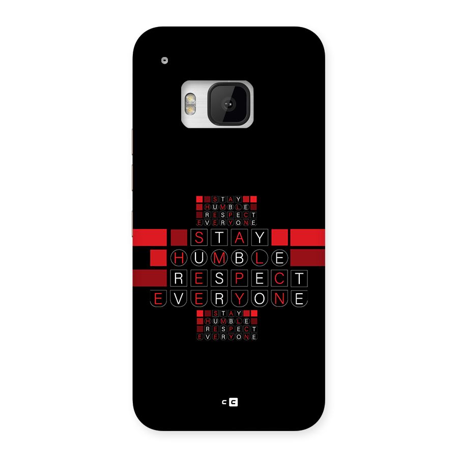 Humble Respect Back Case for One M9