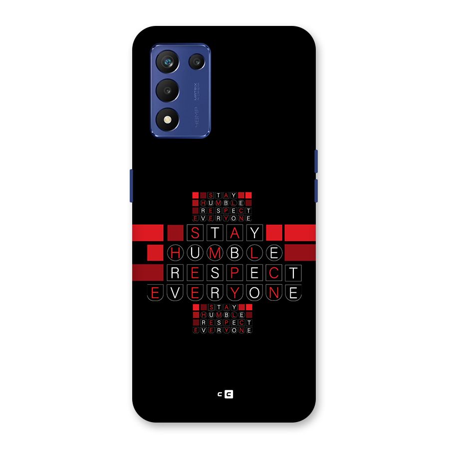 Humble Respect Back Case for Realme 9 5G Speed