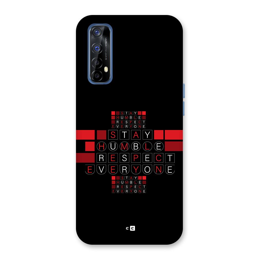 Humble Respect Back Case for Realme Narzo 20 Pro