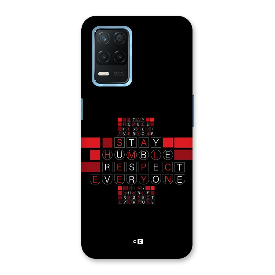 Humble Respect Back Case for Realme Narzo 30 5G