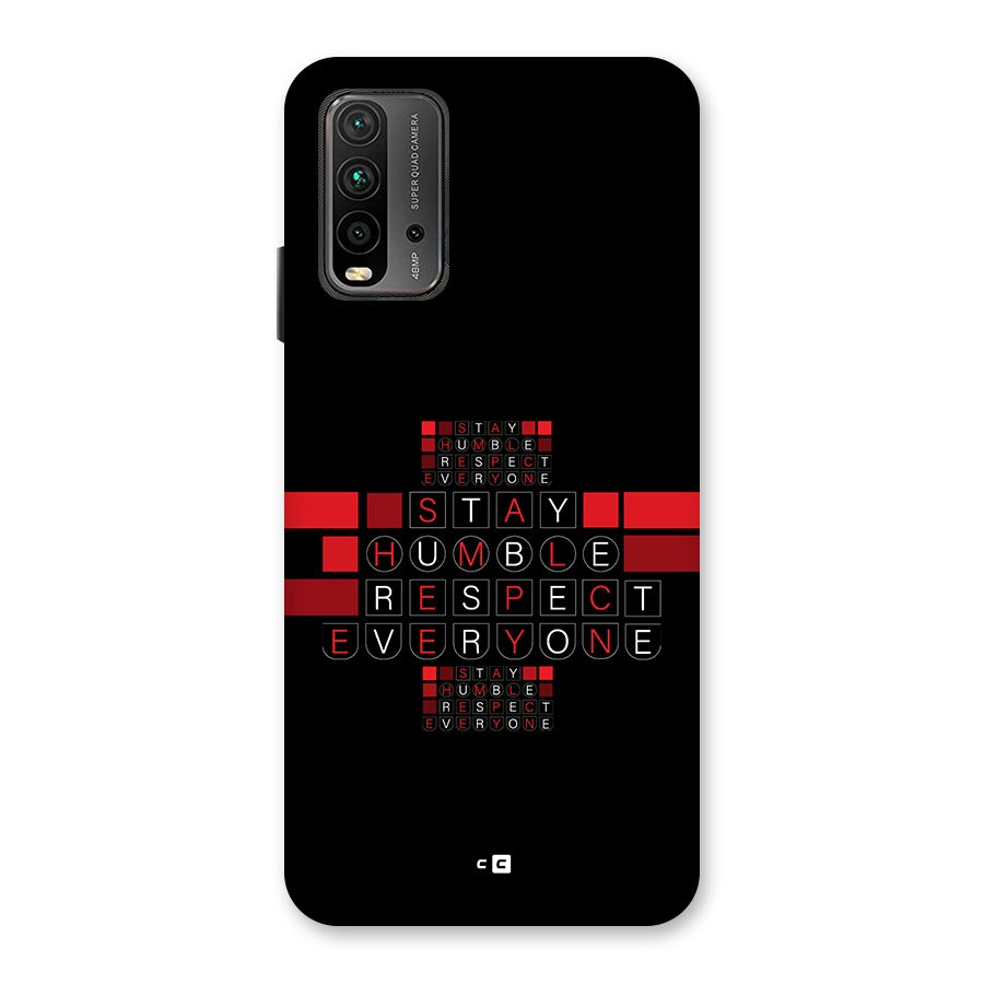 Humble Respect Back Case for Redmi 9 Power