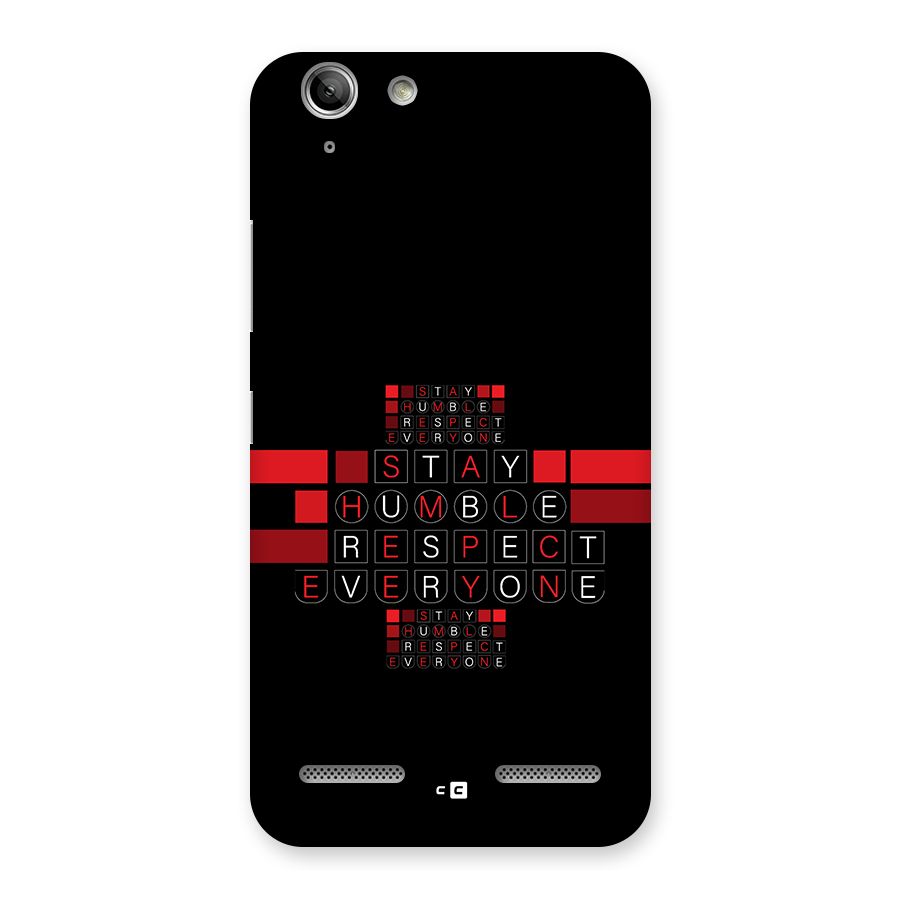 Humble Respect Back Case for Vibe K5