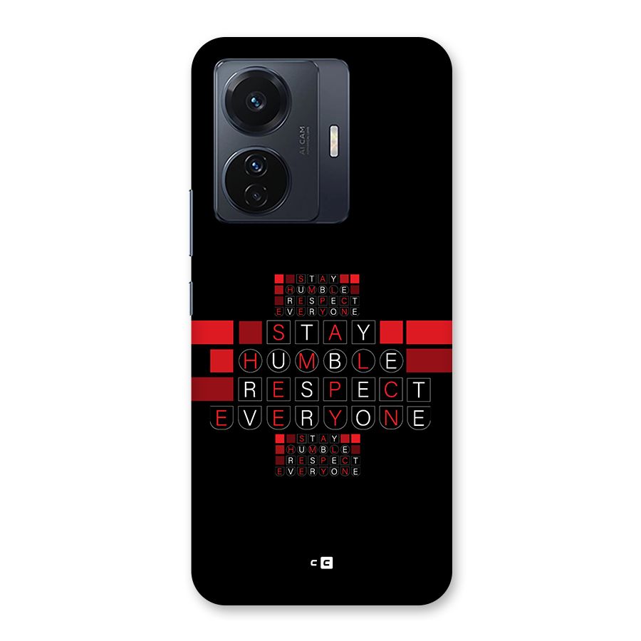 Humble Respect Back Case for Vivo T1 Pro