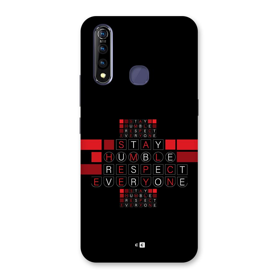 Humble Respect Back Case for Vivo Z1 Pro