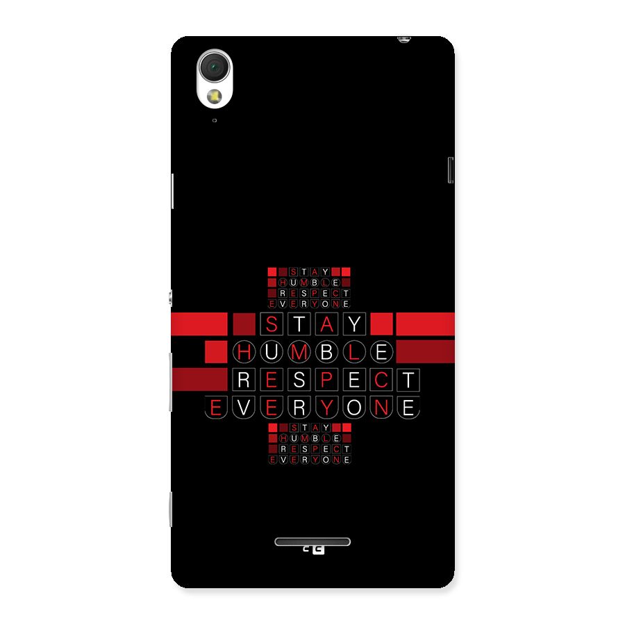 Humble Respect Back Case for Xperia T3