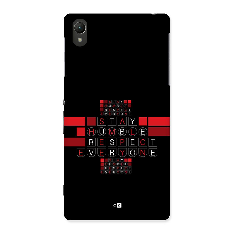 Humble Respect Back Case for Xperia Z2