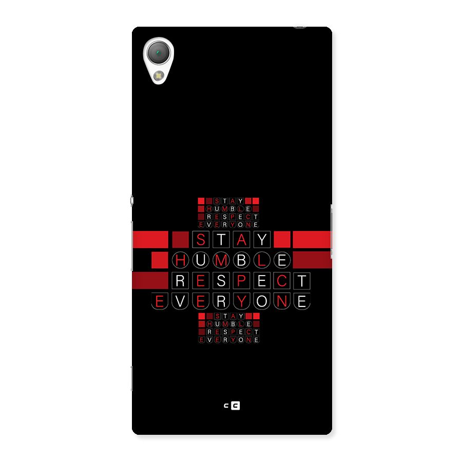 Humble Respect Back Case for Xperia Z3