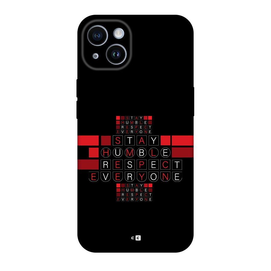 Humble Respect Back Case for iPhone 14