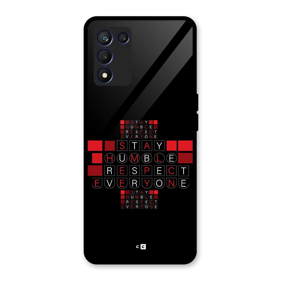 Humble Respect Glass Back Case for Realme 9 5G Speed
