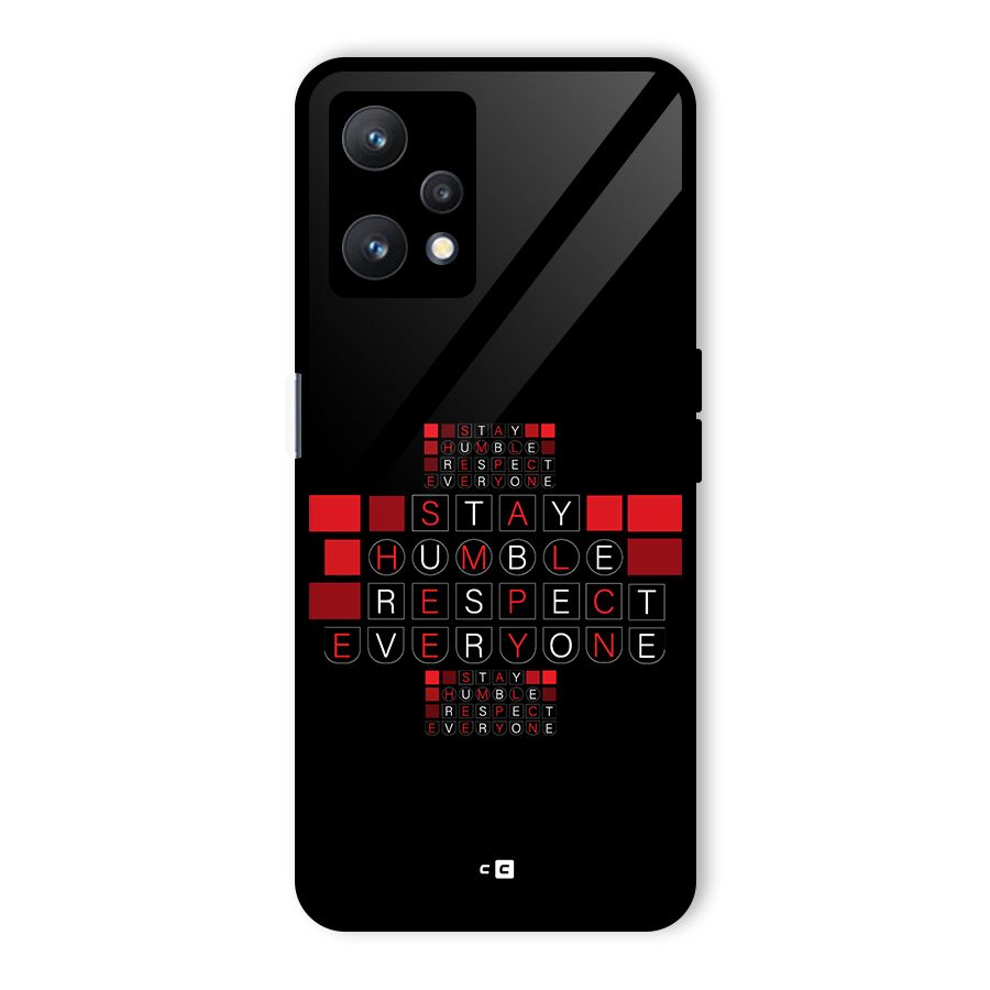 Humble Respect Glass Back Case for Realme 9 Pro 5G