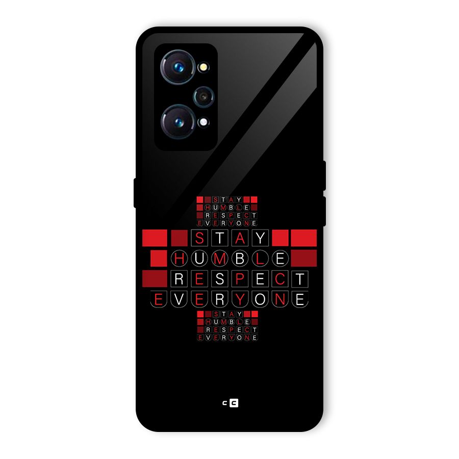 Humble Respect Glass Back Case for Realme GT Neo2