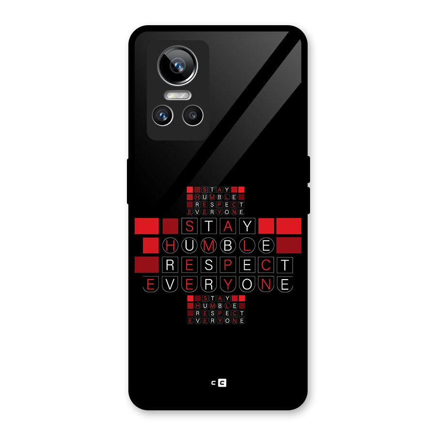 Humble Respect Glass Back Case for Realme GT Neo 3