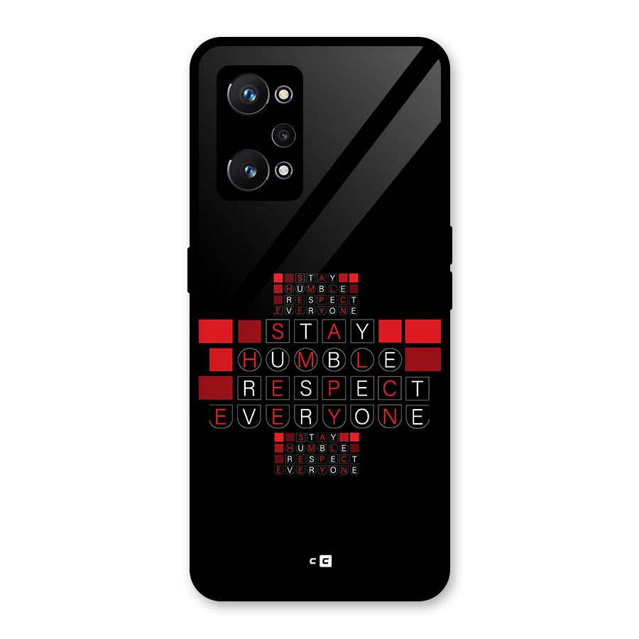 Humble Respect Glass Back Case for Realme GT Neo 3T