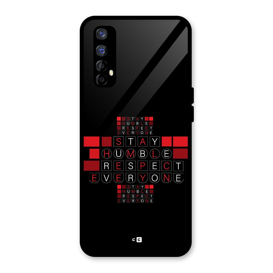 Humble Respect Glass Back Case for Realme Narzo 20 Pro