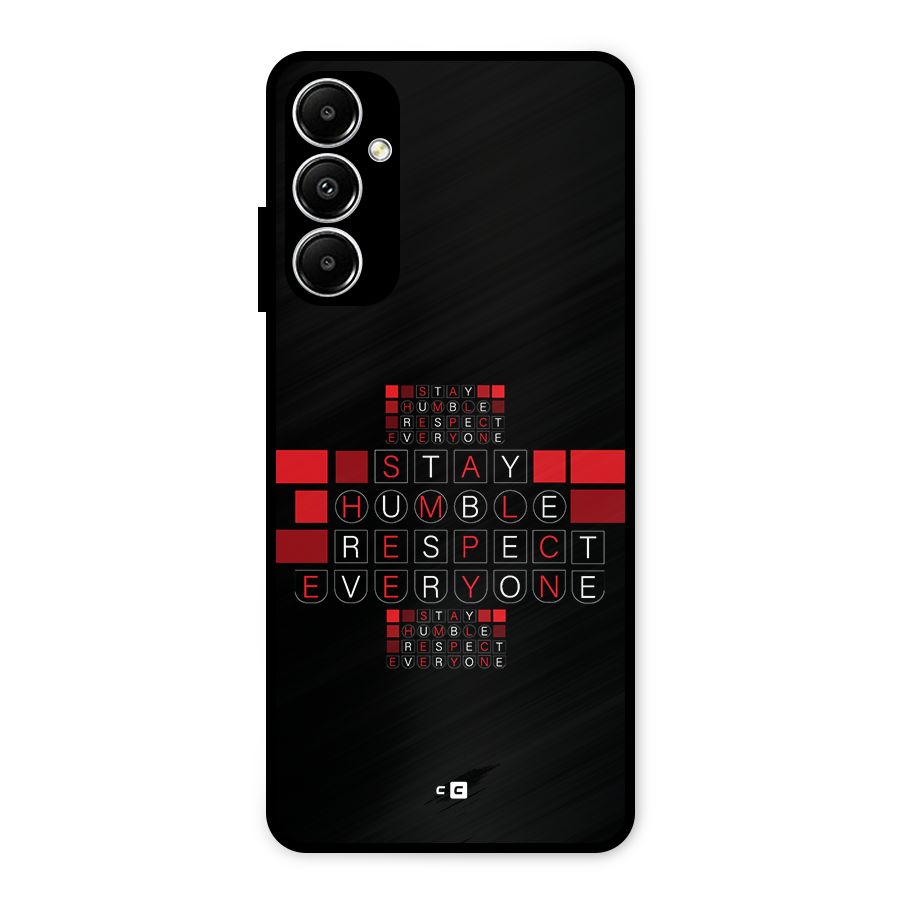Humble Respect Metal Back Case for Galaxy A05s