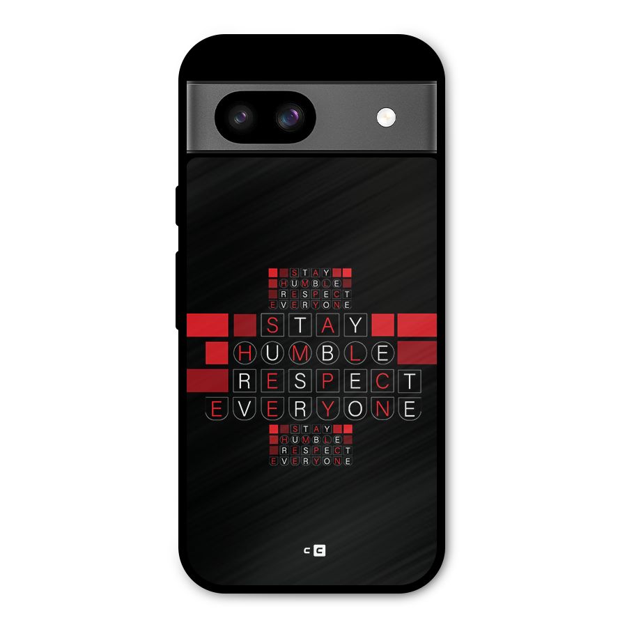 Humble Respect Metal Back Case for Google Pixel 8a